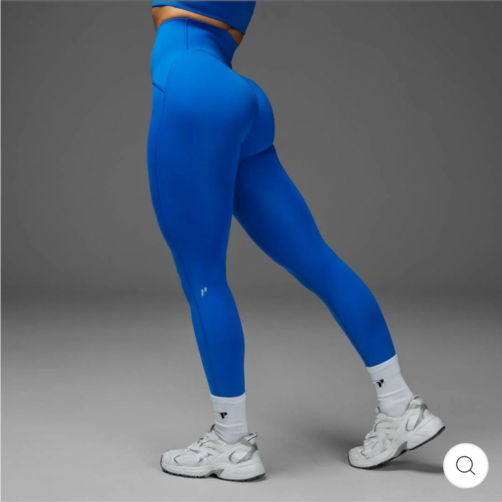 1st Phorm Element Leggings Sz S in Blue Jay